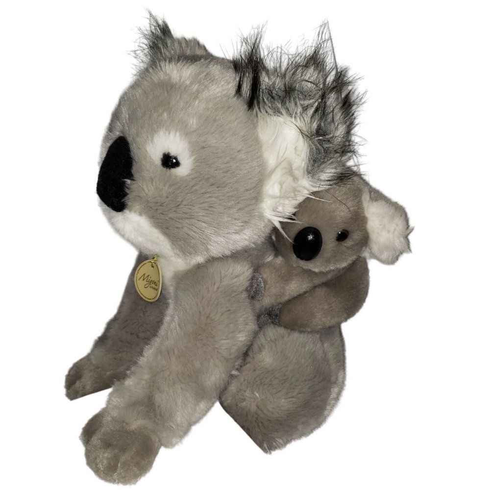 Miyoni by Aurora 12" Momma Koala Bear and her Baby Realistic Animal plush toy